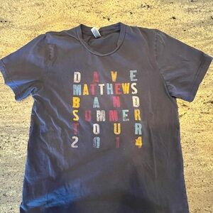 Dave Matthews Band - Summer Tour 2014 Blue Shirt. Adult Medium